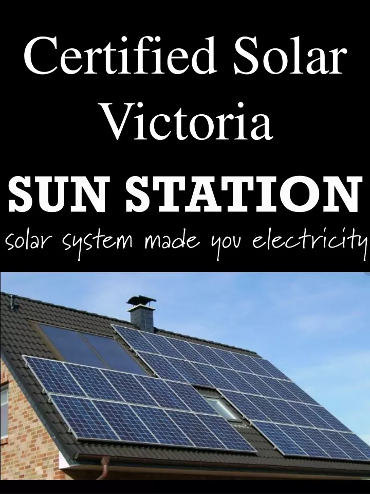 certified solar victoria