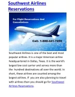 contact southwest airlines cancel flight