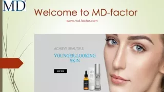Welcome to MD-factor