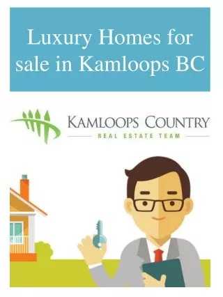 Luxury Homes for sale in Kamloops BC