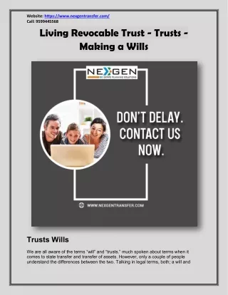 website https www nexgentransfer com call