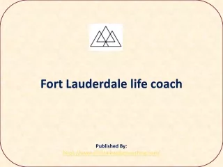 Fort Lauderdale life coach