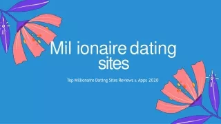 Best tips to millionaire singles