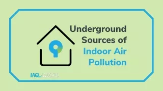 Underground sources of air pollution