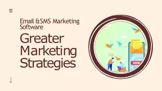 What Email and SMS Marketing Aim?