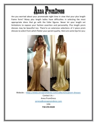 Prom Dress Websites | Annapromdress.com