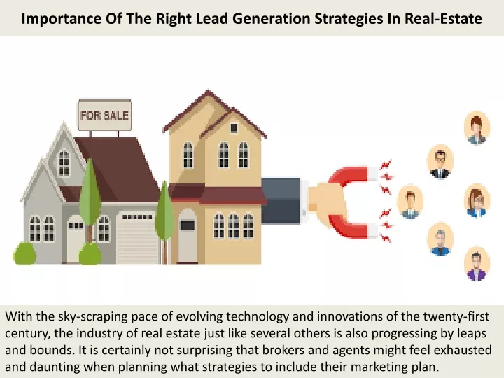 importance of the right lead generation strategies in real estate