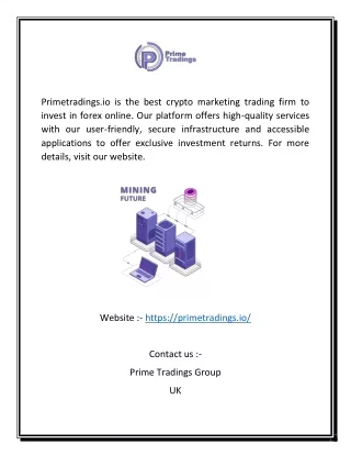 Prime Trading Platform Online | Primetradings.io