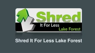 On-Site Shredding Services