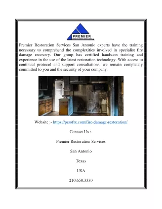 premier restoration services san antonio experts