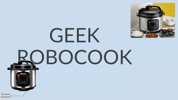 geek robocook