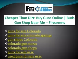 gun shops Colorado