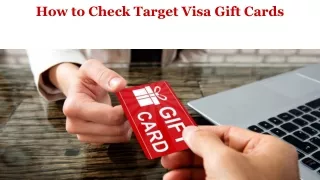 Check MyBalanceNow | Check My Target Visa Gift Card Balance