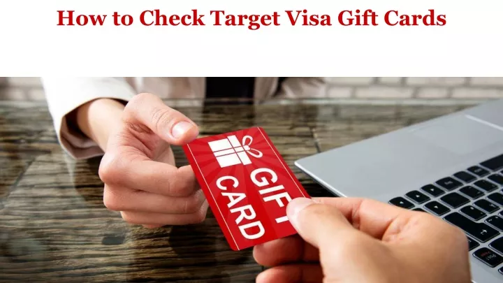 how to check target visa gift cards