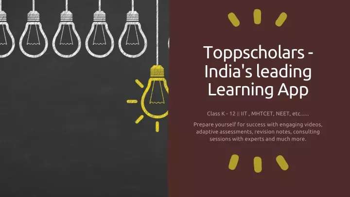 toppscholars india s leading learning app