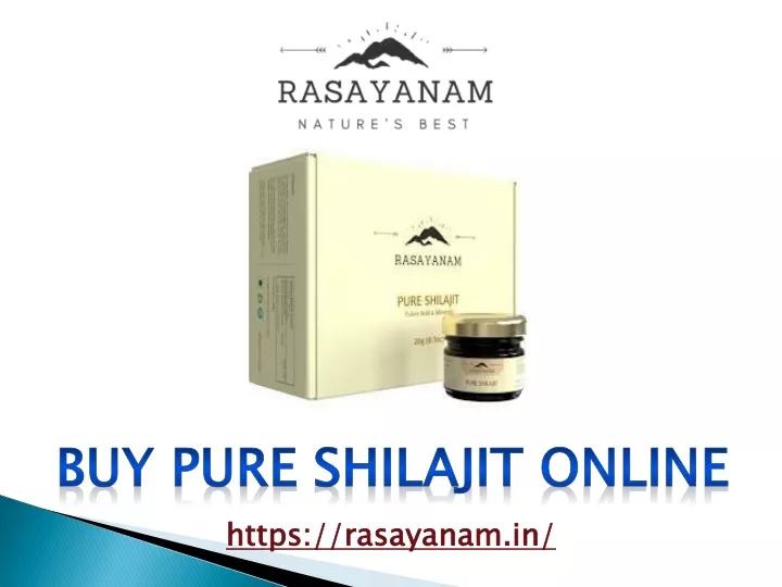 buy pure shilajit online