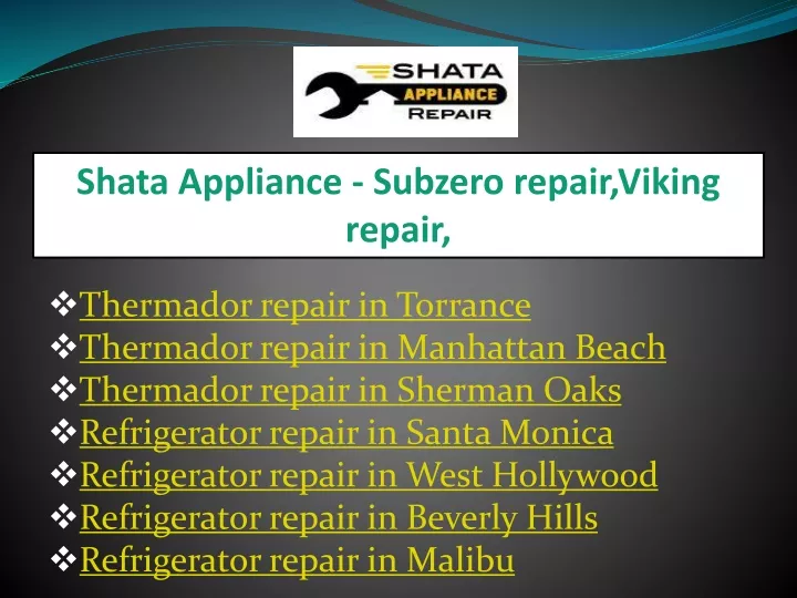 shata appliance subzero repair viking repair