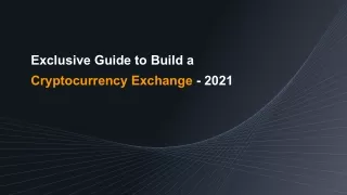 exclusive guide to build a cryptocurrency