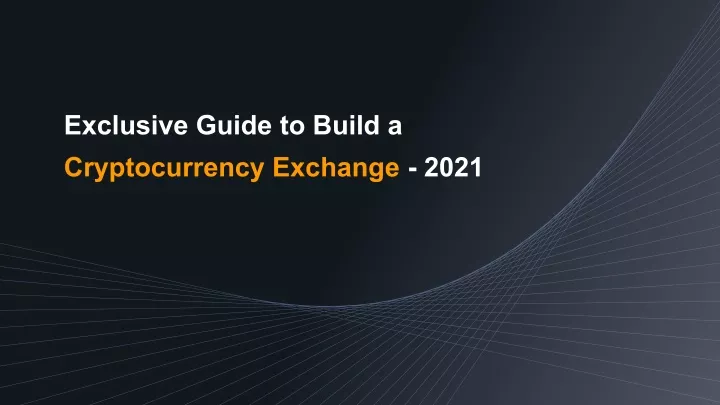 exclusive guide to build a cryptocurrency