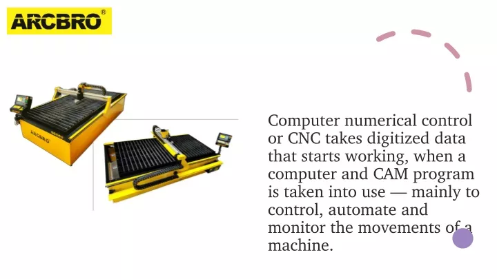 computer numerical control or cnc takes digitized