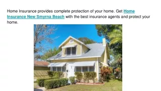 State Farm Insurance Agent New Smyrna Beach