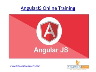 Angular Js Online Training