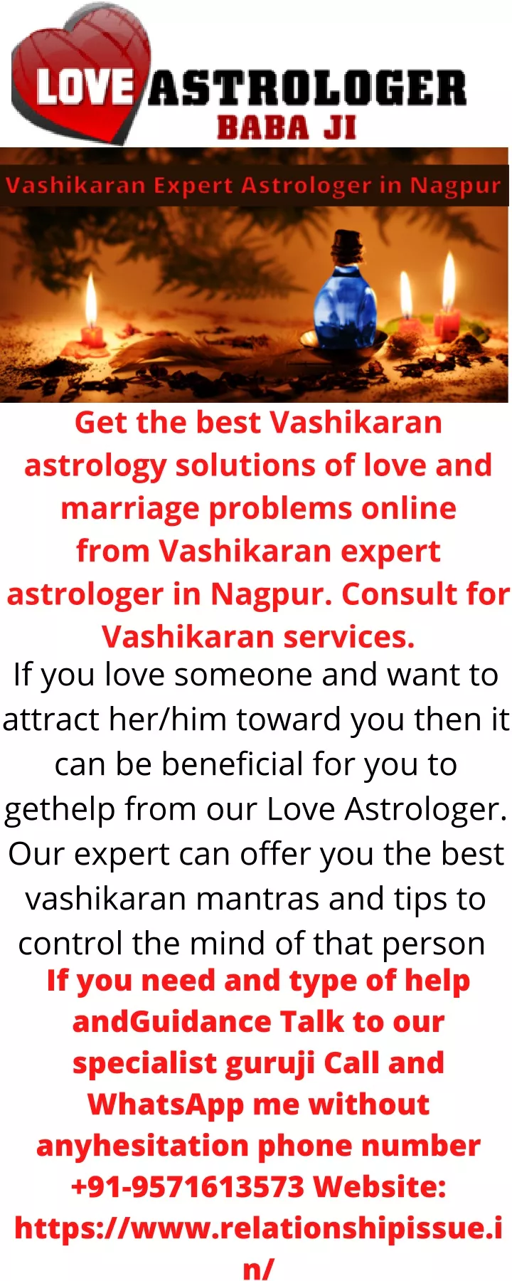 get the best vashikaran astrology solutions