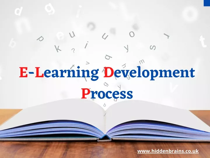 e learning development process