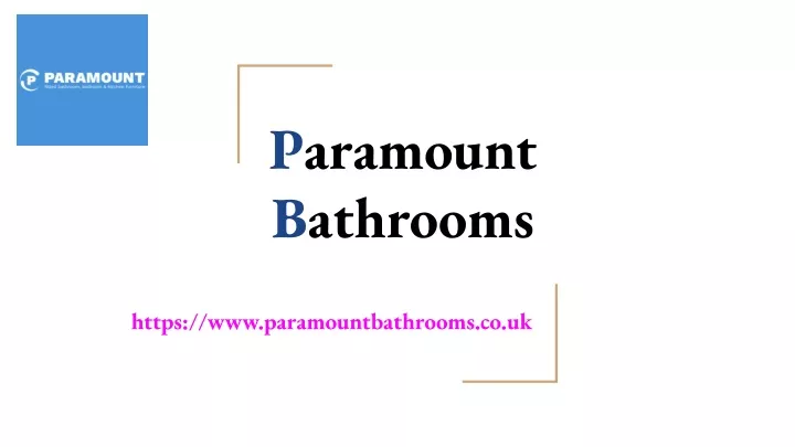 paramount bathrooms