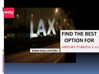 airport parking lax