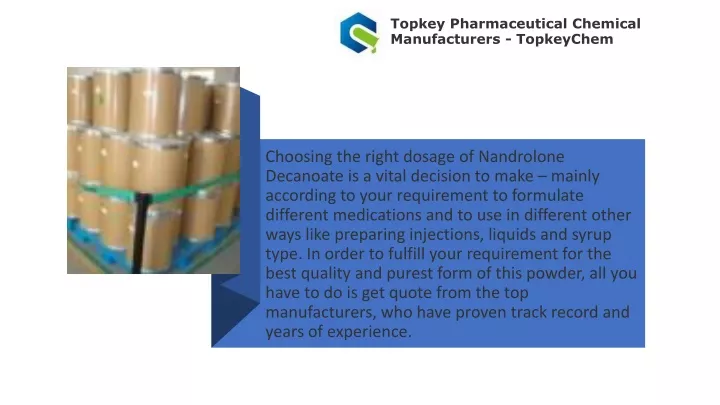 topkey pharmaceutical chemical manufacturers