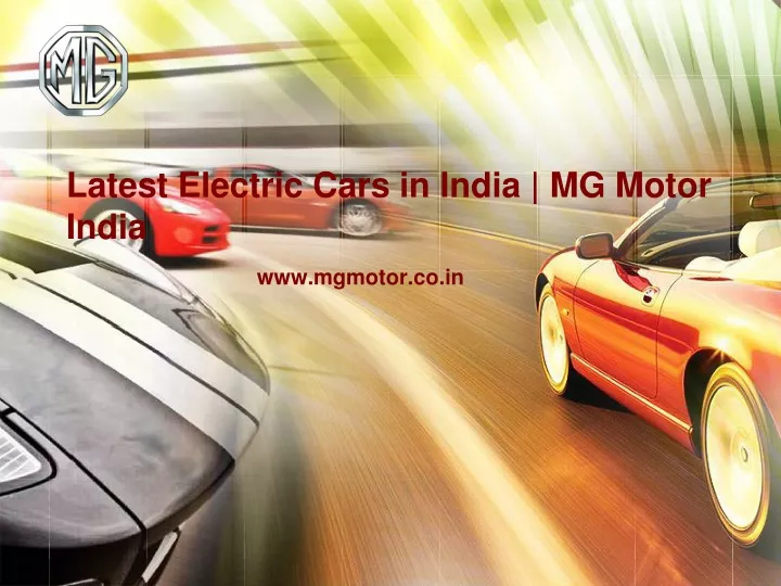 latest electric cars in india mg motor india