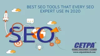 Best SEO Tools That Every SEO Expert Use in 2020