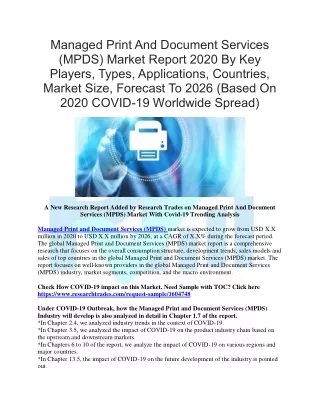 managed print and document services mpds market
