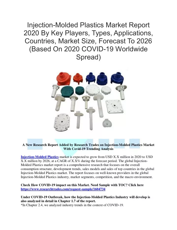 injection molded plastics market report 2020