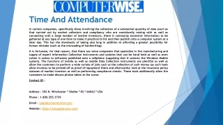 time and attendance