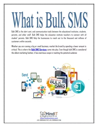 What Is Bulk SMS