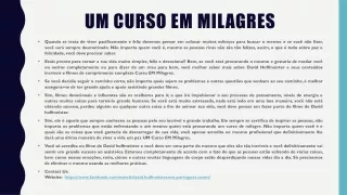 um curso em milagres
