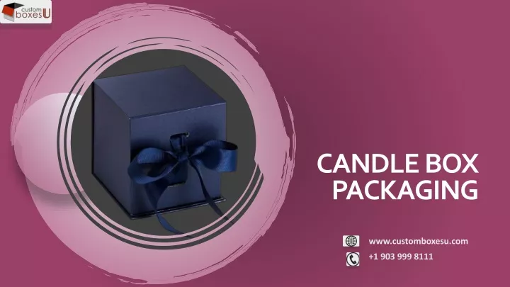 candle box packaging