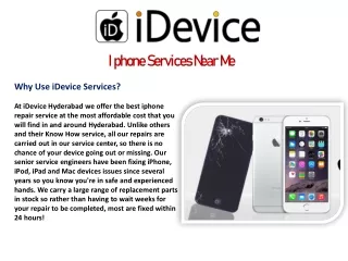 iPod Repair Service Store In Hyderabad | iPod For Repair Near Ameerpet - iDevice