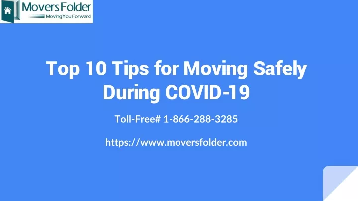 top 10 tips for moving safely during covid 19