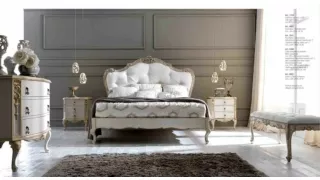 French Style Slim Carving Bedroom Sets