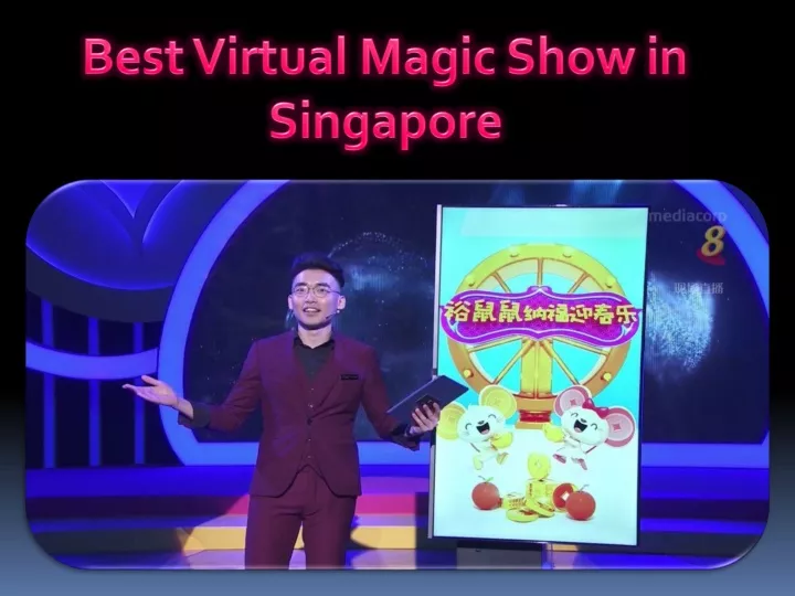 best virtual magic show in singapore