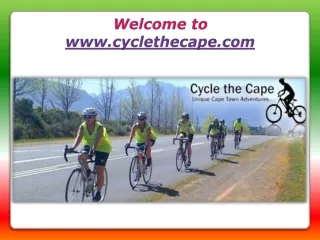 The Destinations to Visit With a Bicycle Rental in Cape Town