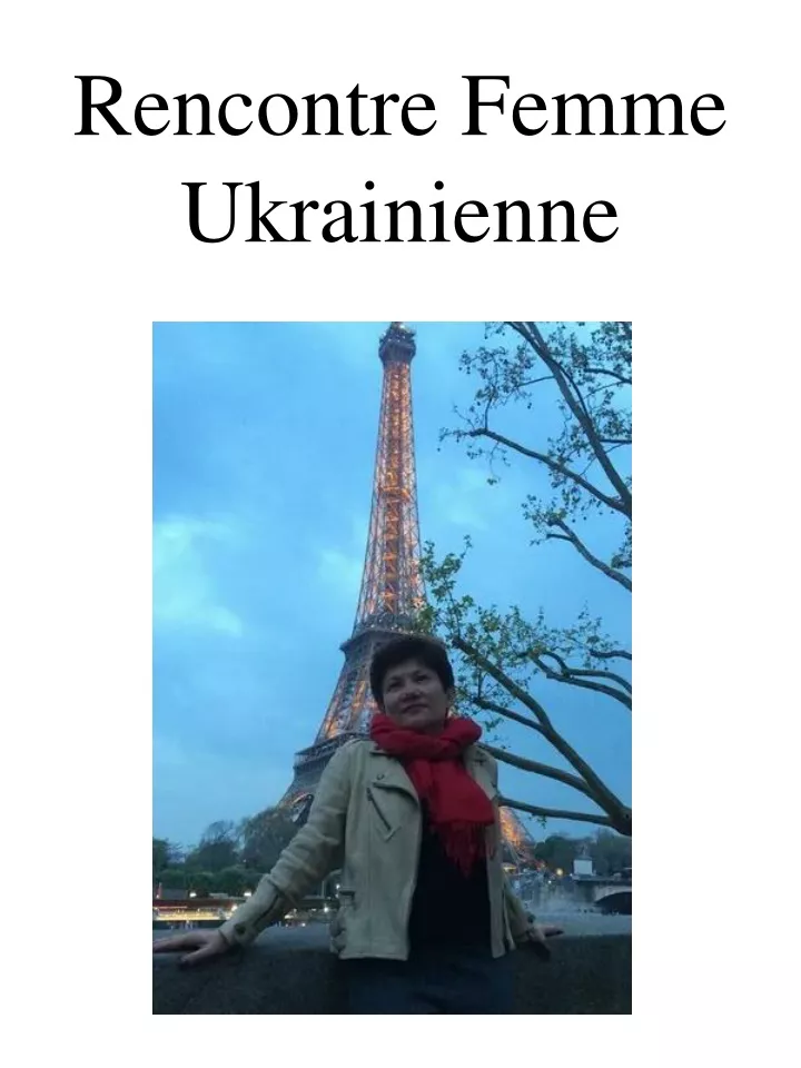 rencontre femme ukrainienne