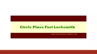 Circle Pines Fast Locksmith