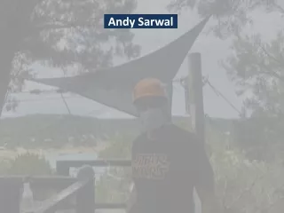 Anirudh “Andy” Sarwal is a Commercial Land Developer