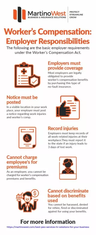 Workers' compensation employers responsibilities - MartinoWest