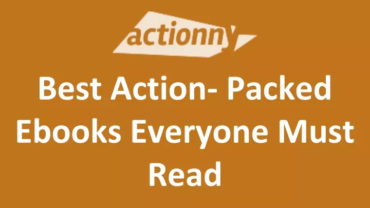 best action packed ebooks everyone must read