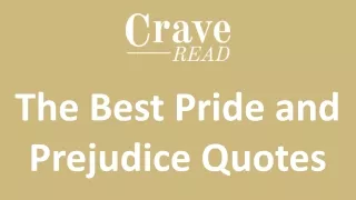 The Best Pride and Prejudice Quotes